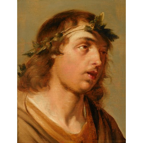 Portrait of a Young Man as Bacchus